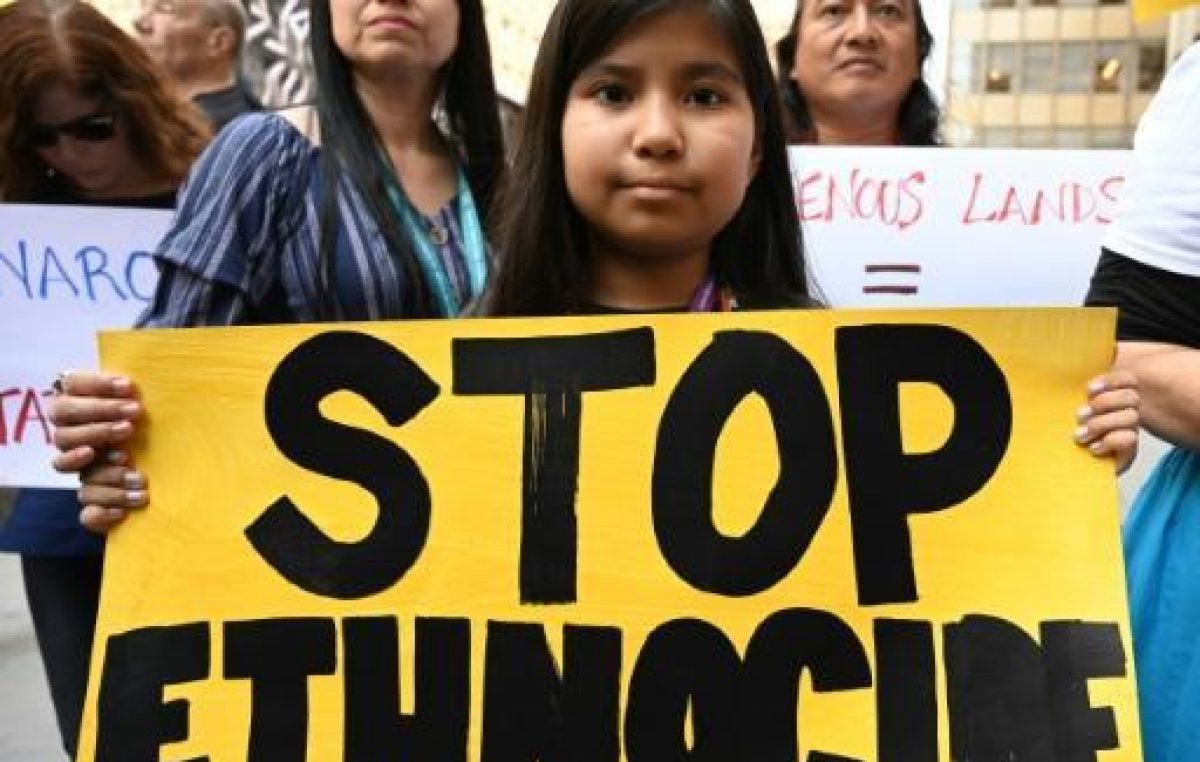 Indígenas brasileños denuncian en Nueva York genocidio planificado por Bolsonaro