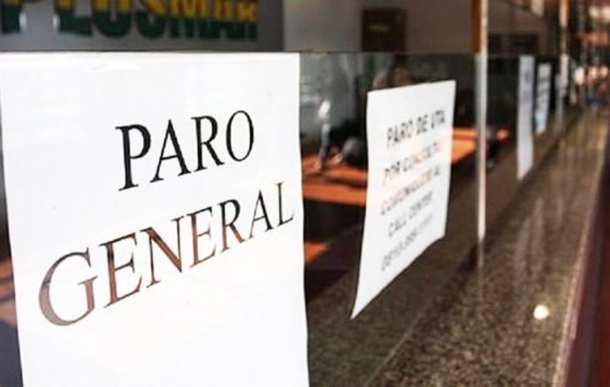 FESTRAM Santa Fe adhiere al Paro General del 30 de Abril