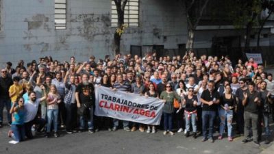 «Pascuas en la calle» contra los 65 despidos en Clarín
