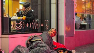 Más pobres en la ciudad más rica