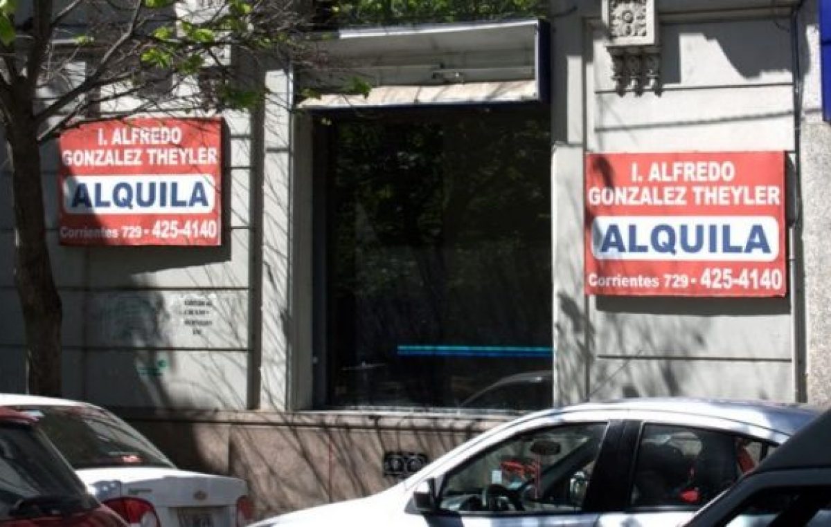 Sólo se renueva el 35% de los alquileres de locales