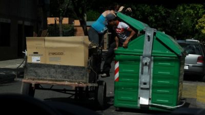 Crisis económica: se triplicaron los cartoneros entre 2017 y 2019 en Rosario