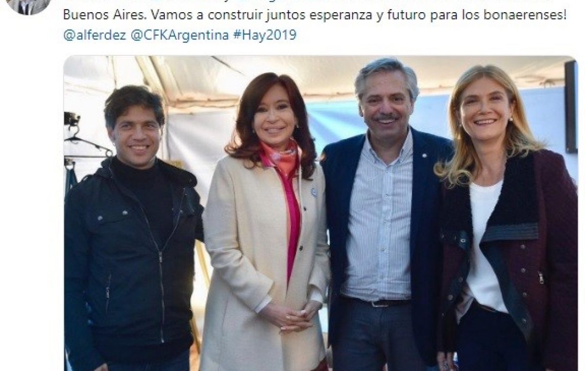 Los intendentes peronistas salieron a bancar la fórmula Kicillof-Magario