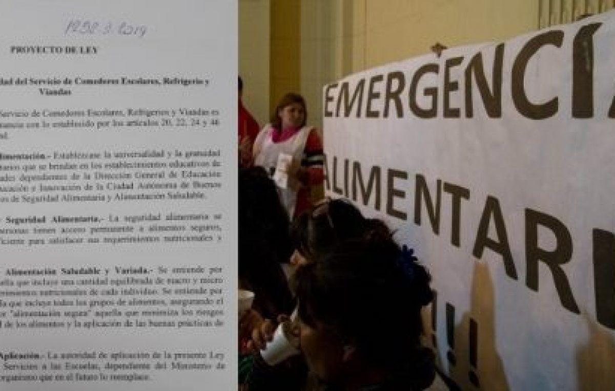 Por una norma de Larreta, chicos de escuelas porteñas ya no pueden almorzar