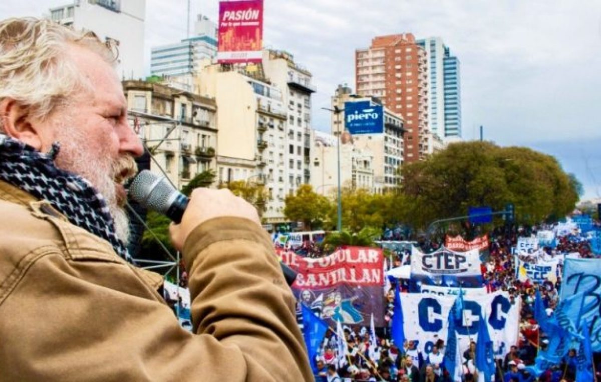 Dramático reclamo de los trabajadores de la economía popular