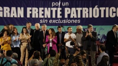 “Unidad para vencer a Macri”