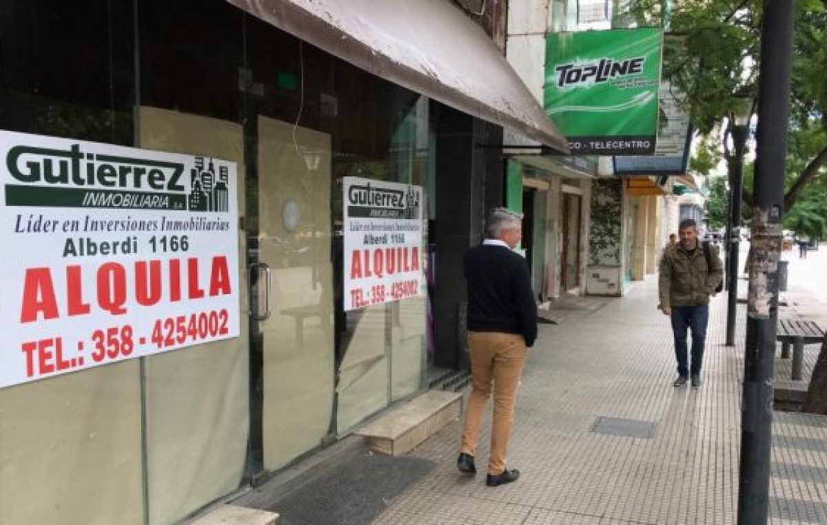 La crisis en los comercios del interior cordobés