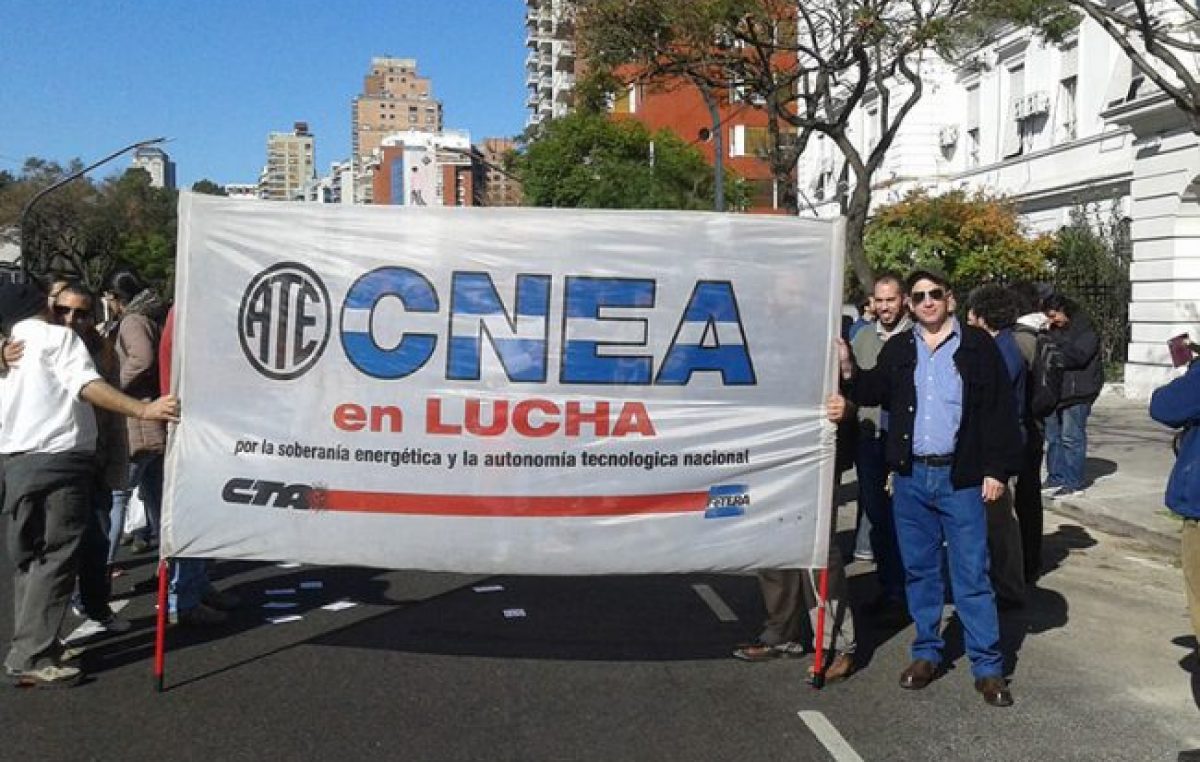Protestas en el sector nuclear