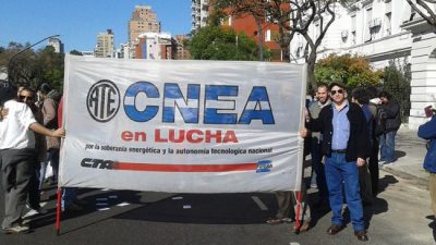 Protestas en el sector nuclear
