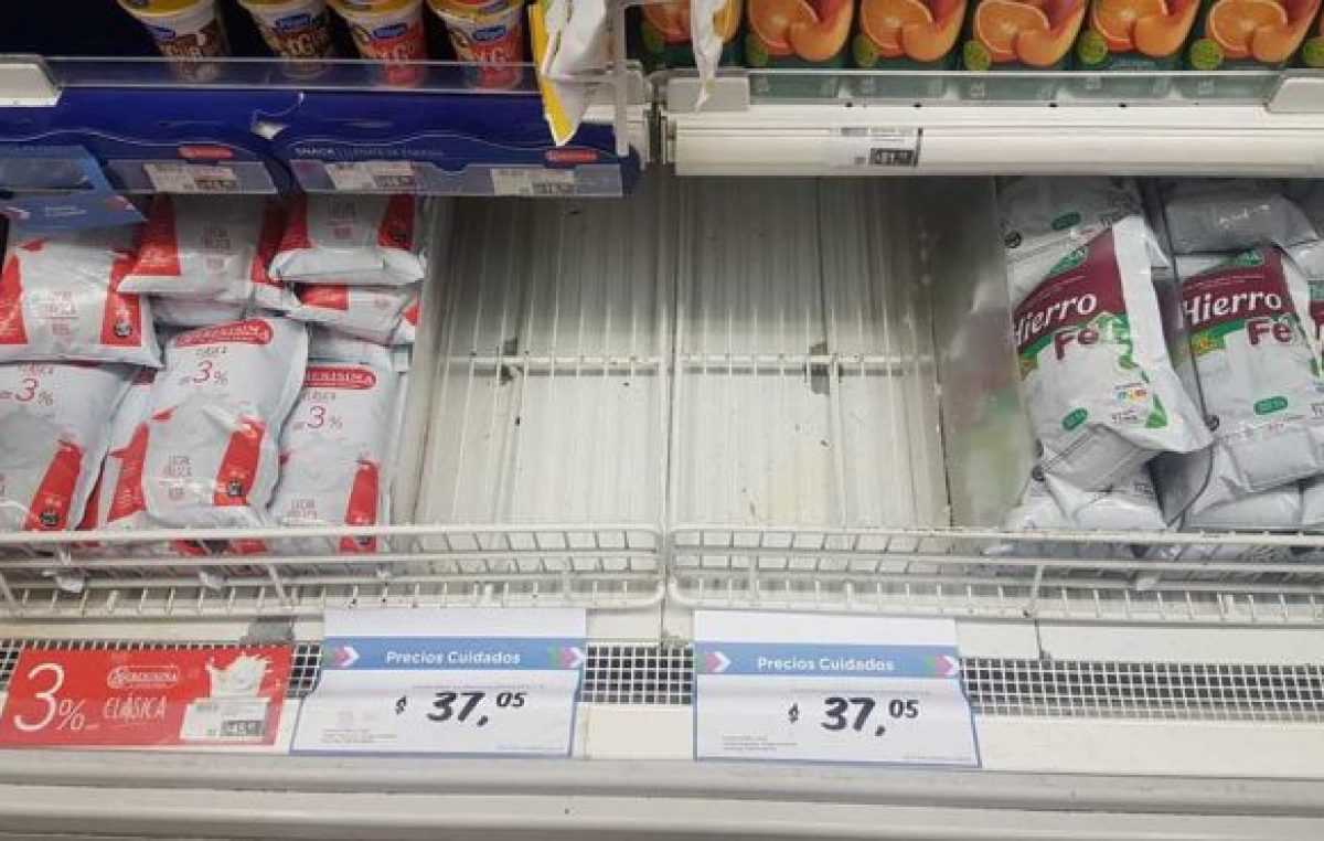 No hay stock de la mayoría de los productos esenciales