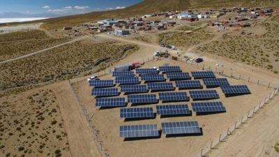 Jujuy: Localidad El Angosto será desde hoy «pueblo solar»