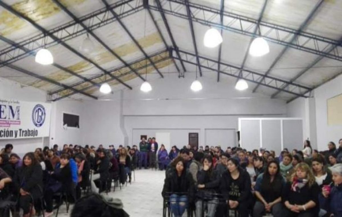 Río Turbio: Los municipales llevaron adelante una medida de fuerza