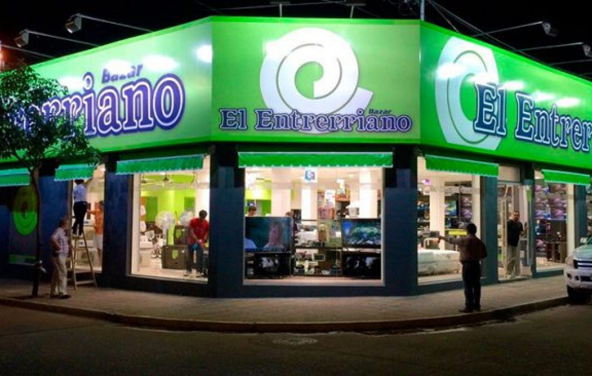 Después de Gualeguaychú, Bazar «El Entrerriano» cerró la sucursal de Chajarí