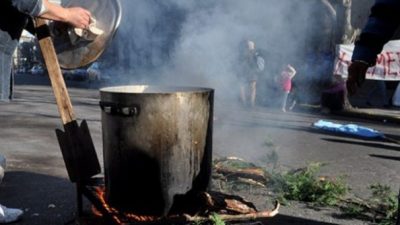 Ollas populares para acompañar el paro