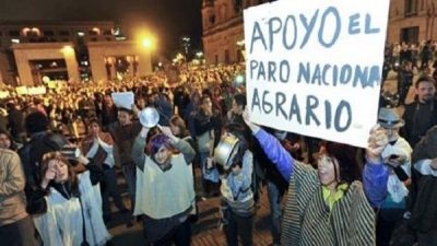 Paro de los campesinos en Perú