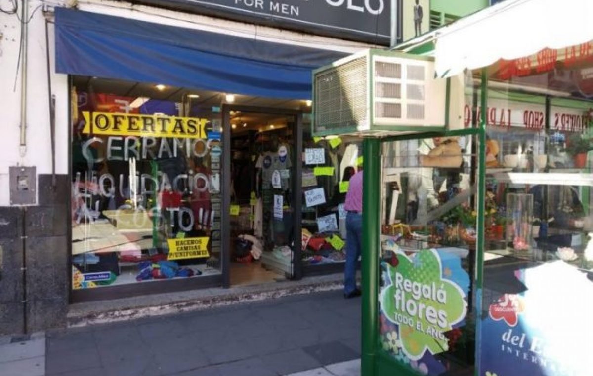 Concordia: El cierre de comercios continúa y preocupa que “no hay fondo para seguir cayendo”