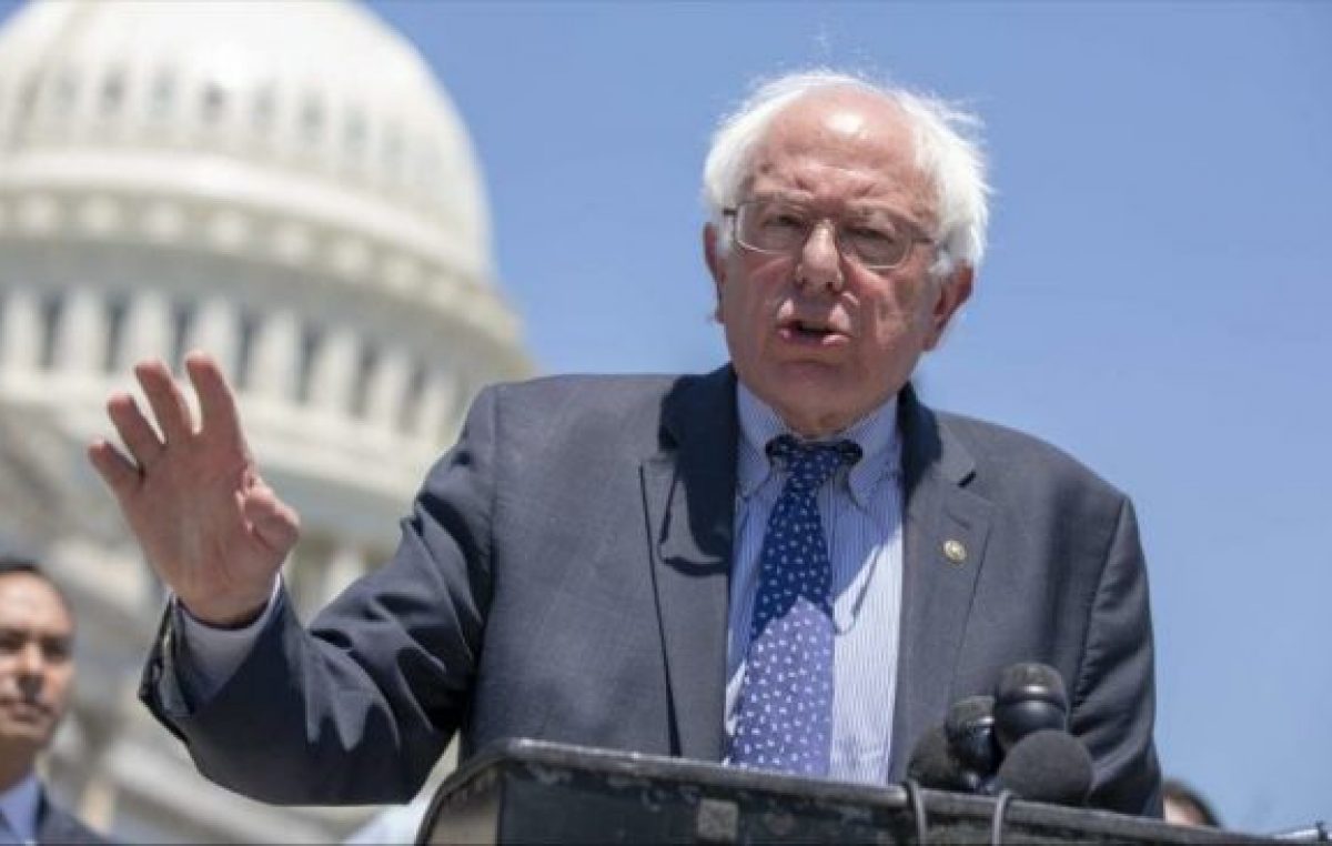 El postulante demócrata Bernie Sanders pidió que Lula sea liberado