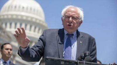 El postulante demócrata Bernie Sanders pidió que Lula sea liberado