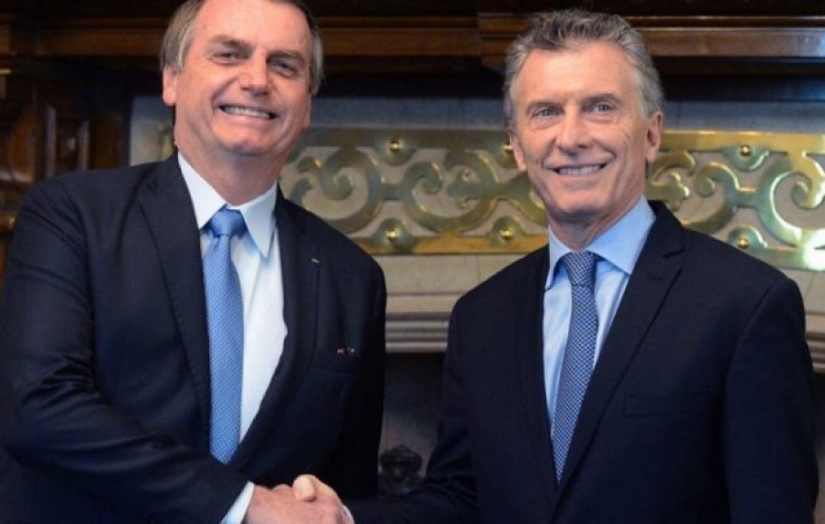 El abrazo de oso de Bolsonaro a Macri: “tenemos los mismos ideales”