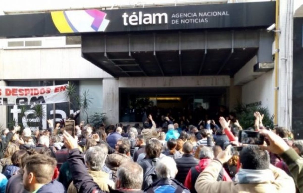 Sesenta y ocho reincorporados en Télam
