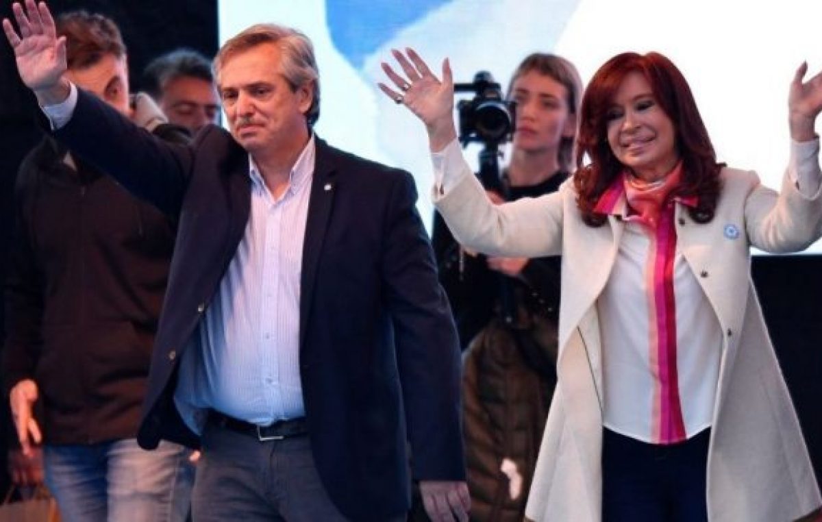 Una encuesta da ganadora a la fórmula Alberto-Cristina en primera vuelta