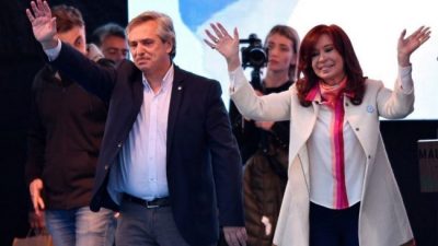 Una encuesta da ganadora a la fórmula Alberto-Cristina en primera vuelta