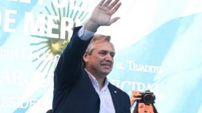 Alberto Fernández criticó ante funcionarios del FMI los exorbitantes préstamos al gobierno de Macri