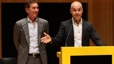 Larreta y Santilli van por la reelección en la Ciudad de Buenos Aires