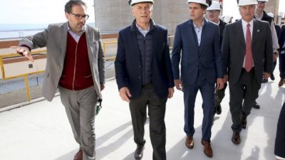 Macri en Calamuchita: «blindado» en Embalse, abierto en Los Cóndores
