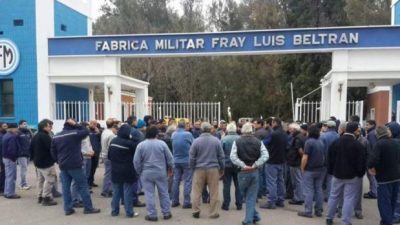 Fabricaciones Militares: continúa la lucha contra el vaciamiento