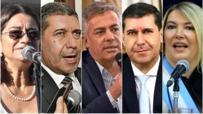 Cinco gobernadores buscarán llegar al Congreso