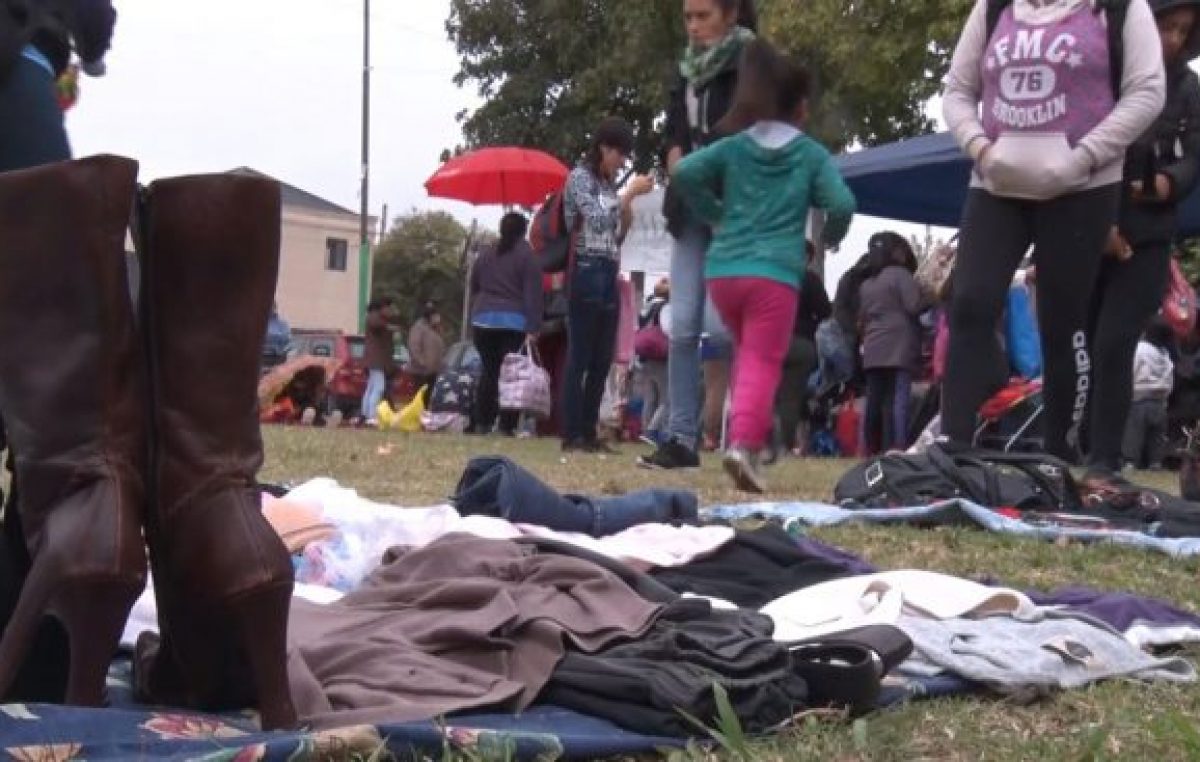 «Cambio campera por 3 kg de pata muslo»