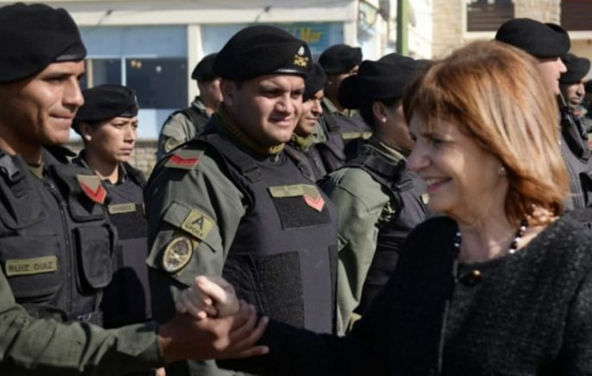 En medio de la polémica, Bullrich crea un “suplemento salarial” para Gendarmería, Prefectura Naval y Policía Federal