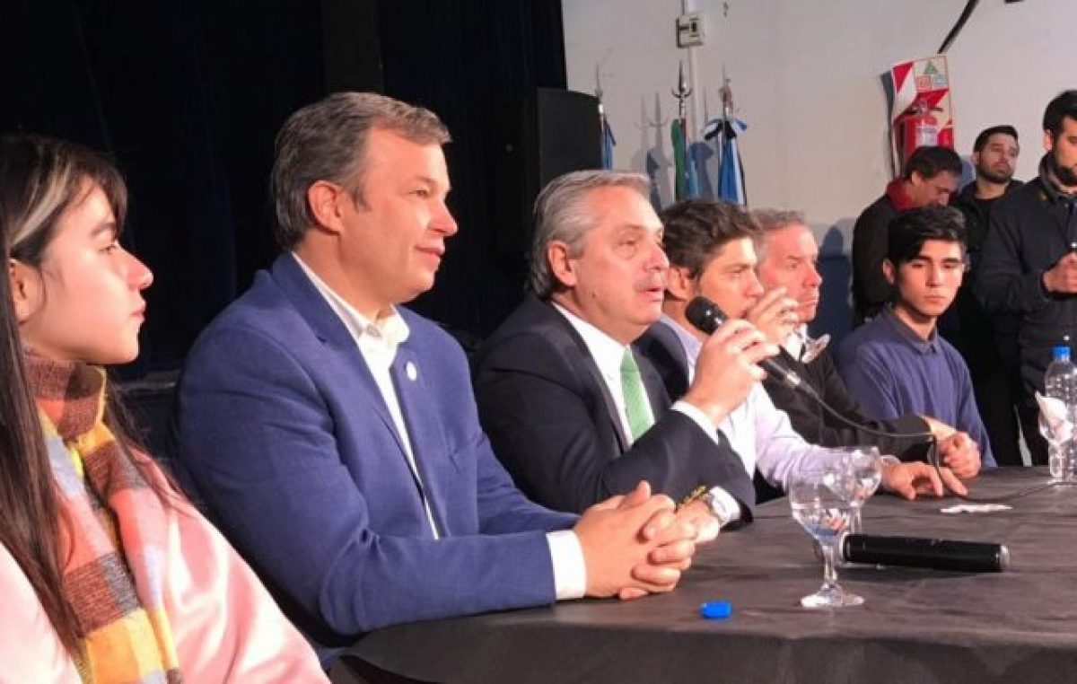 La apuesta de Alberto y de Kicillof por el Conurbano empezó por Brown y Lomas