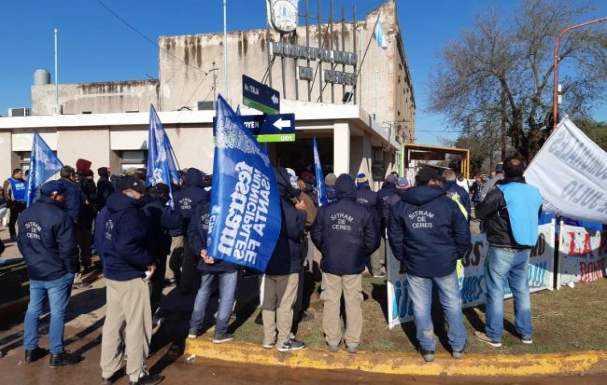 FESTRAM continúa con las medidas de fuerza: Movilización en la Ciudad de Ceres