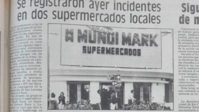 La crisis del 89 en Río Cuarto: intentos de saqueo, alcancías y reparto de comida
