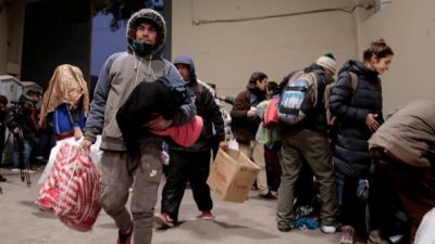 Campaña solidaria en River. Macri se enojó con D`Onofrio