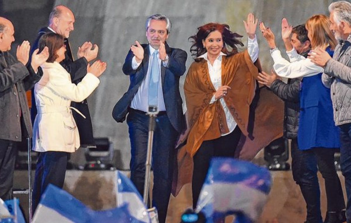 Fernández prometió levantar al país en el «primer semestre» de gestión