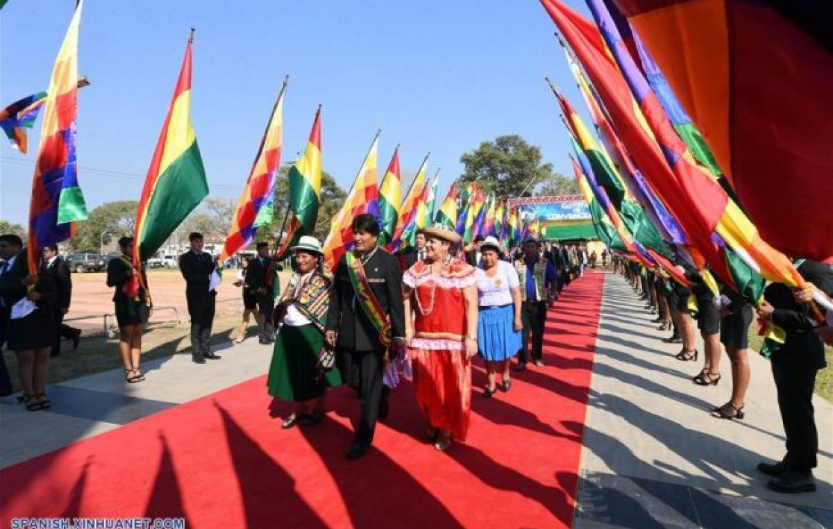 Evo Morales: El modelo económico boliviano creó en un año 341.000 nuevos empleos
