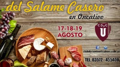 Un clásico cordobés: se acerca la 45° edición de la Fiesta Nacional del Salame en Oncativo