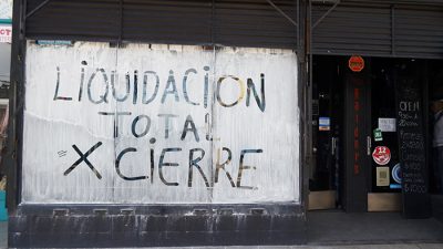 La peor destrucción de empresas desde 2001