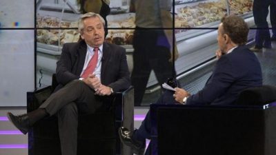 Alberto Fernández se cruzó con Majul: «¿Podrá hacer el esfuerzo de dejarme contestar, Luis?»