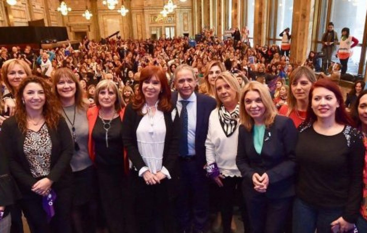 Cristina: «Muchas mujeres perdieron su trabajo en blanco»