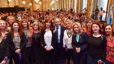 Cristina: «Muchas mujeres perdieron su trabajo en blanco»