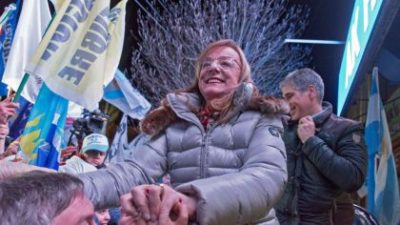 El pueblo de Santa Cruz reeligió a Alicia Kirchner