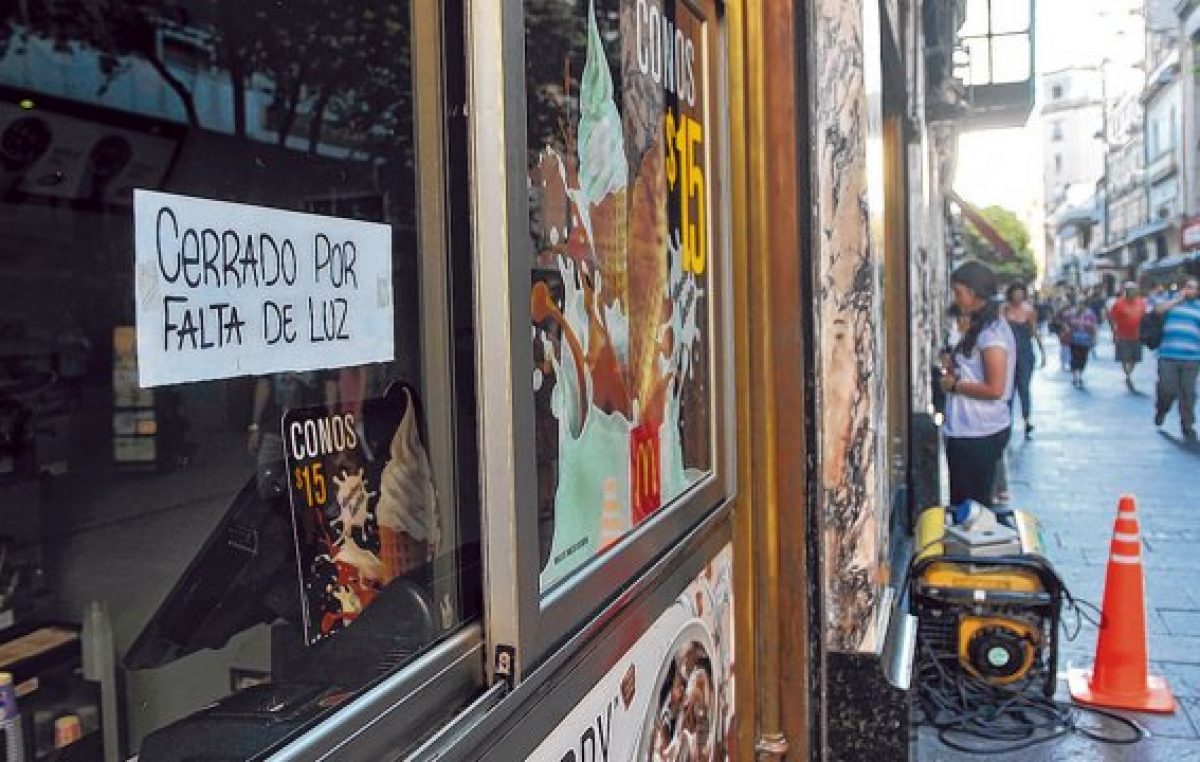 Rosario: Comerciantes en alerta por las intimaciones de cortes de servicio eléctrico