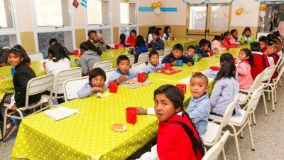 Darán el almuerzo los fines de semana en 139 escuelas de Salta