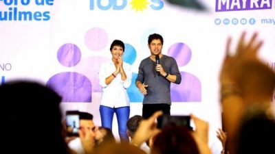 Kicillof y una chicana a los intendentes que se “esconden” de Vidal y Macri en los carteles