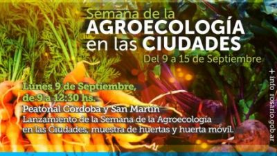 Comienza la Semana de la Agroecología en las Ciudades