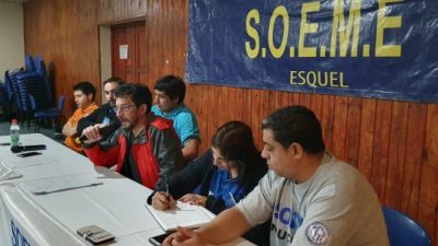 El Soeme Esquel convoca a un paro y movilización para hoy